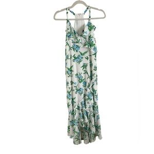 Disney floral ruffle maxi dress